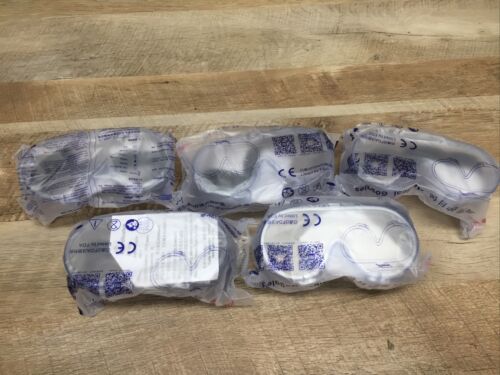 5pk Safety Goggles FDA Registered, Z87.1 Safety Glasses Anti-Fog Eye Protection (6922760847543)